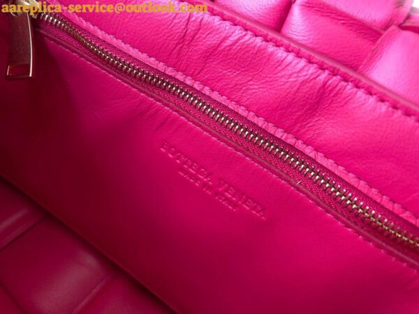 Replica Bottega Veneta Chain Cassette Bag In Lollipop Intrecciato Lambskin 8