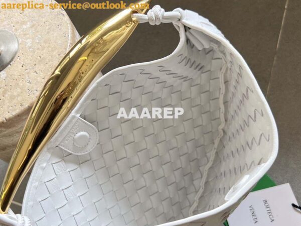 Replica Bottega Veneta BV 716082 Sardine White 8