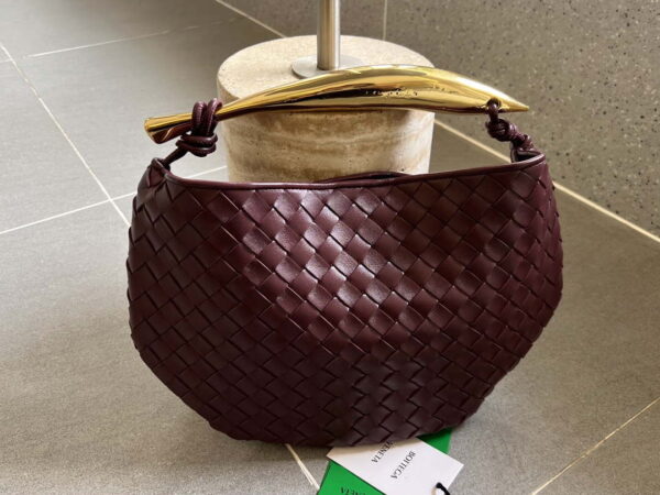 Replica Bottega Veneta BV 716082 Sardine Wine Red 3