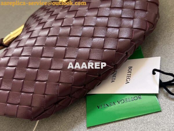 Replica Bottega Veneta BV 716082 Sardine Wine Red 5