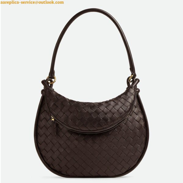 Replica Bottega Veneta Gemelli Medium Bag in Fondant Intrecciato Lambskin 2