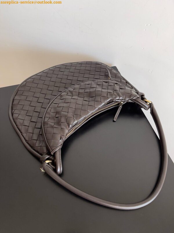 Replica Bottega Veneta Gemelli Medium Bag in Fondant Intrecciato Lambskin 5