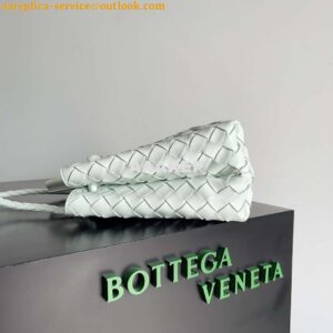 Replica Bottega Veneta BV 743568 Small Andiamo Glacier blue 2