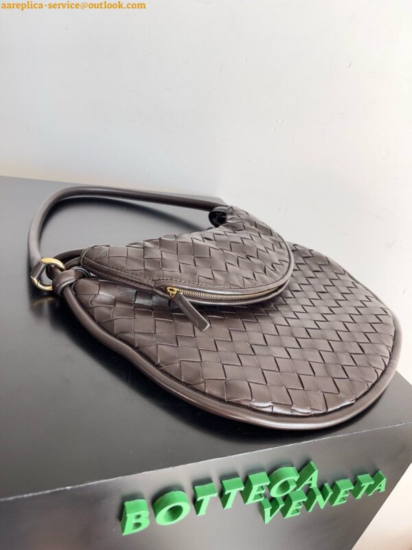 Replica Bottega Veneta Gemelli Medium Bag in Fondant Intrecciato Lambskin 8