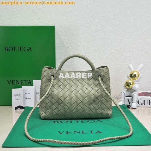 Replica Bottega Veneta BV 743568 Small Andiamo Travertine 2