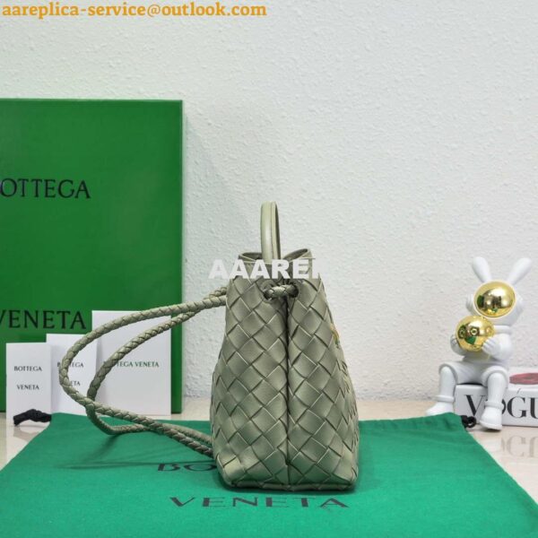 Replica Bottega Veneta BV 743568 Small Andiamo Travertine 3