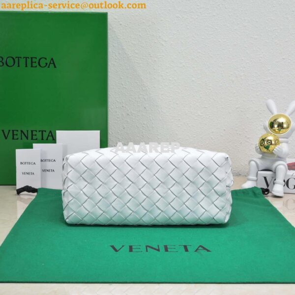 Replica Bottega Veneta BV 743568 Small Andiamo White 4