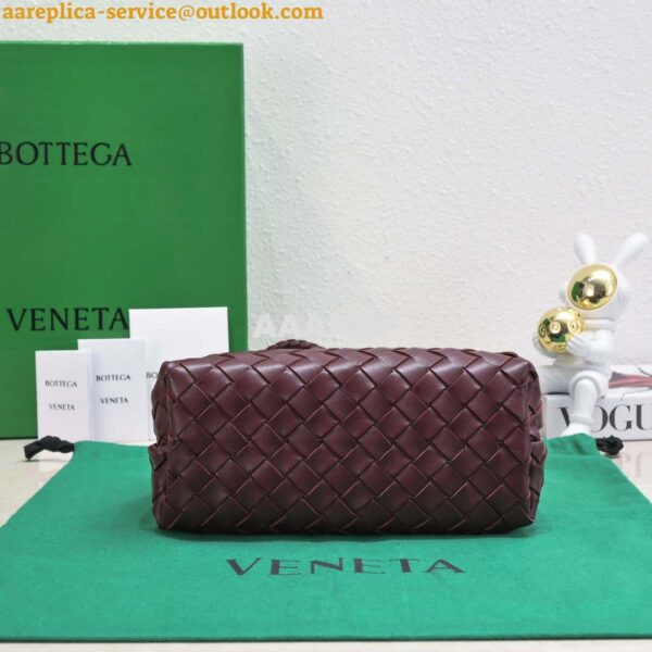 Replica Bottega Veneta BV 743568 Small Andiamo Wine Red 4