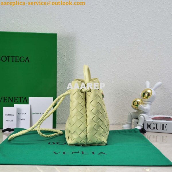 Replica Bottega Veneta BV 743568 Small Andiamo Yellow 2