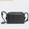 Replica Bottega Veneta Loop Mini Bag In Fountain Intrecciato Lambskin 2