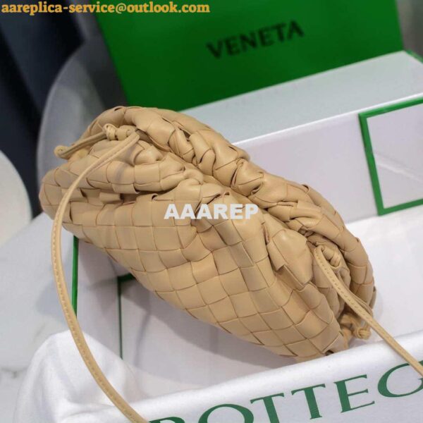 Replica BV 585852VCPP19776 Bottega Veneta Mini Pouch Beige 6