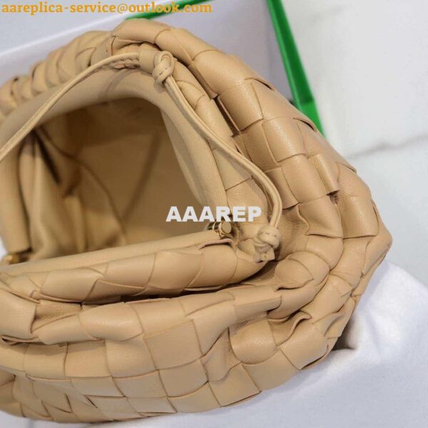 Replica BV 585852VCPP19776 Bottega Veneta Mini Pouch Beige 8