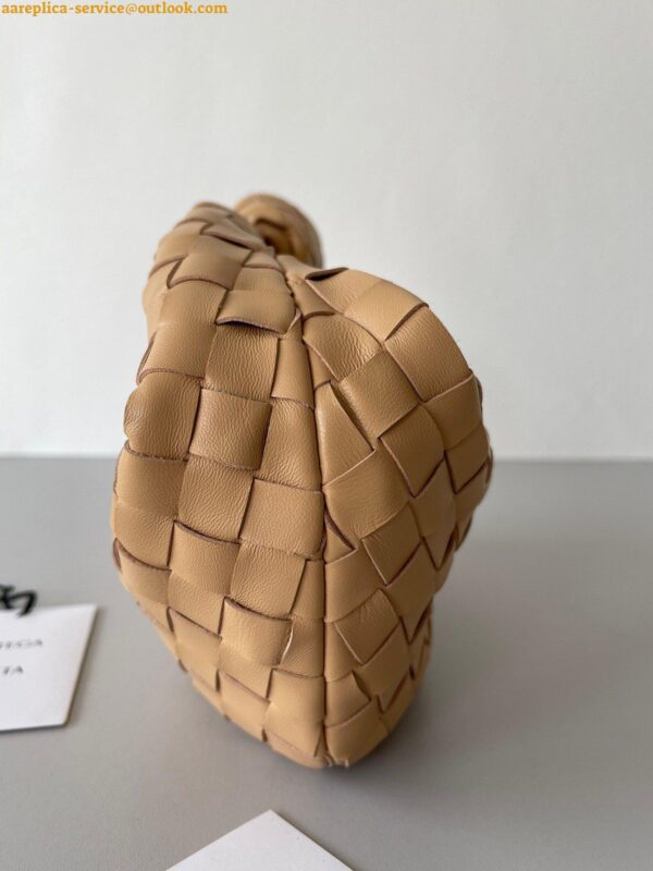 Replica Bottega Veneta BV Jodie Mini Bag In Almond Intrecciato Lambskin 2