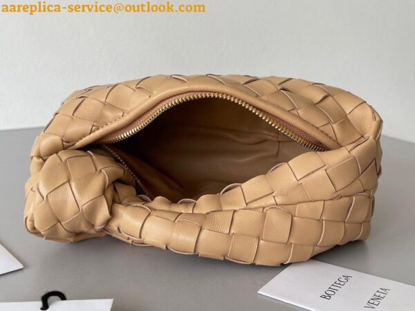 Replica Bottega Veneta BV Jodie Mini Bag In Almond Intrecciato Lambskin 5