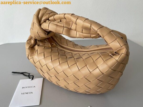 Replica Bottega Veneta BV Jodie Mini Bag In Almond Intrecciato Lambskin 8