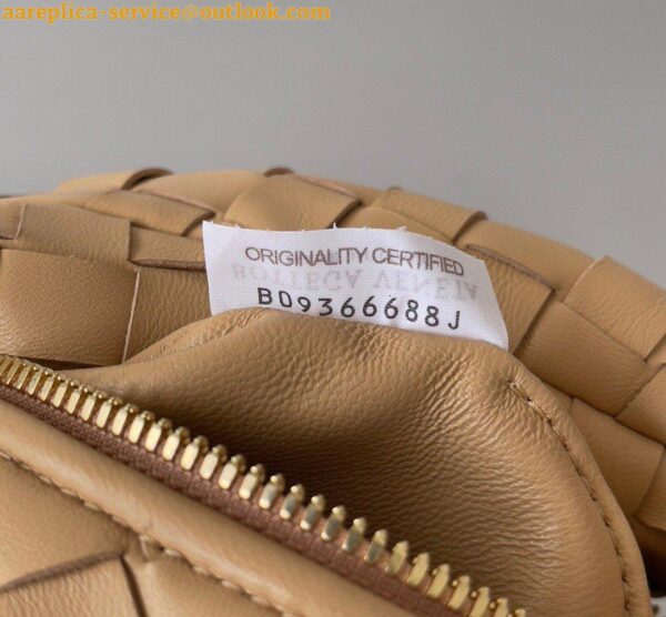 Replica Bottega Veneta BV Jodie Mini Bag In Almond Intrecciato Lambskin 11