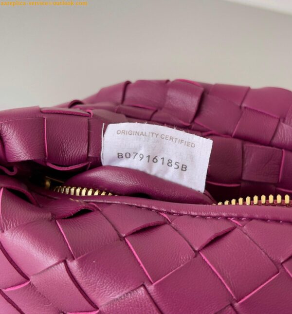 Replica Bottega Veneta BV Jodie Mini Bag In Cinnabar Intrecciato Lambskin 6