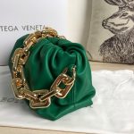 Replica BV 620230 Bottega Veneta Chain Pouch Raintree Bag 92020 Strap 25cm Green Gold 2