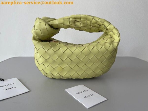 Replica Bottega Veneta BV Jodie Mini Bag In Kiwi Intrecciato Lambskin 5