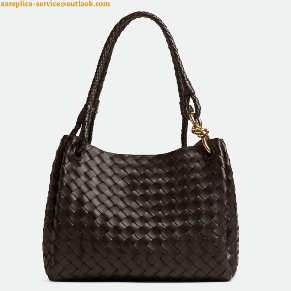 Replica Bottega Veneta Parachute Large Bag in Fondant Intrecciato Lambskin 2