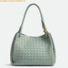 Replica Bottega Veneta Parachute Small Bag in Green Oasis Intrecciato Lambskin 2