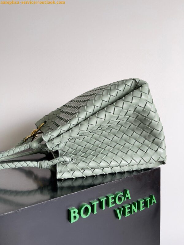 Replica Bottega Veneta Parachute Large Bag in Sauge Intrecciato Lambskin 6