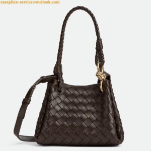 Replica Bottega Veneta Parachute Small Bag in Fondant Intrecciato Lambskin