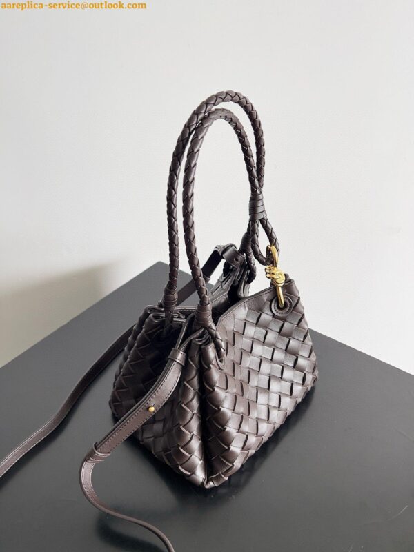 Replica Bottega Veneta Parachute Small Bag in Fondant Intrecciato Lambskin 5