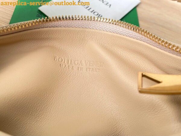 Replica Bottega Veneta BV Jodie Mini Bag In Porridge Intrecciato Lambskin 7