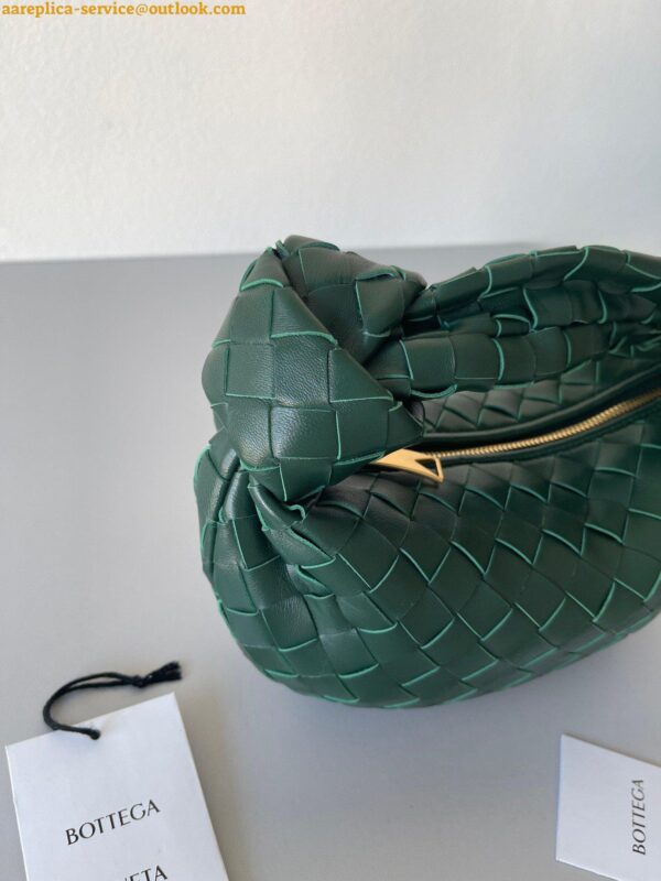 Replica Bottega Veneta BV Jodie Mini Bag In Raintree Intrecciato Lambskin 6