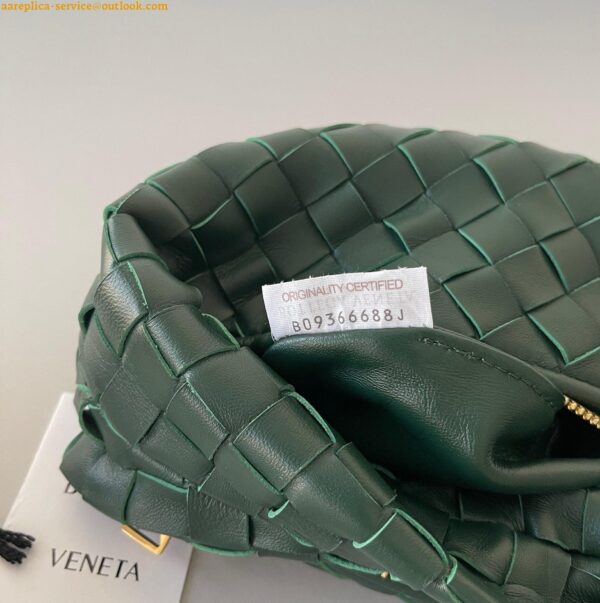 Replica Bottega Veneta BV Jodie Mini Bag In Raintree Intrecciato Lambskin 12