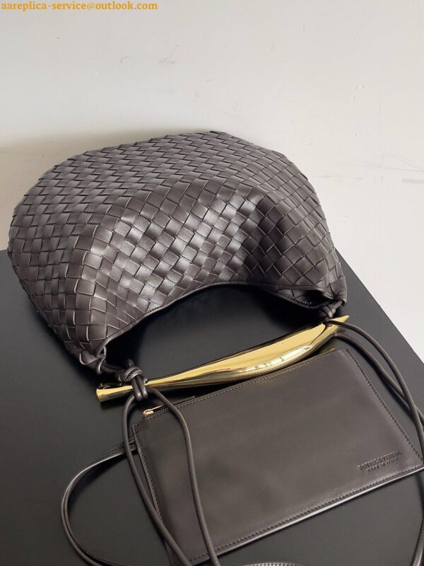 Replica Bottega Veneta Sardine Medium Bag in Fondant Intrecciato Lambskin 9