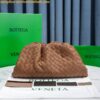 Replica Bottega Veneta Large Pouch Clutch Bag In Raintree Intrecciato Lambskin 2