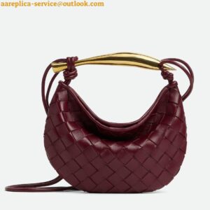 Replica Bottega Veneta Sardine Mini Bag In Barolo Intrecciato Lambskin 2