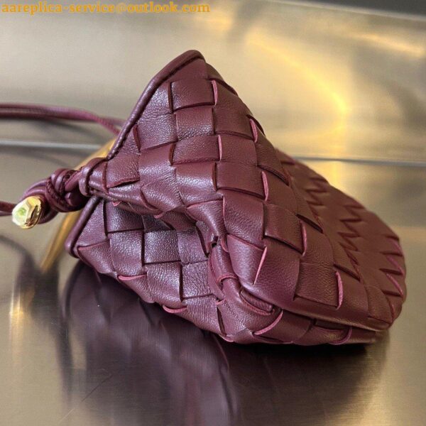 Replica Bottega Veneta Sardine Mini Bag In Barolo Intrecciato Lambskin 6