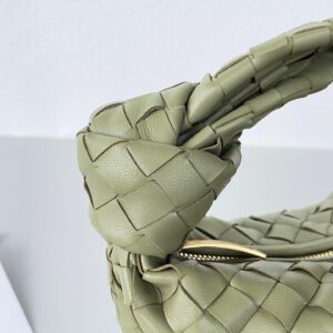 Replica Bottega Veneta BV Jodie Mini Bag In Travertine Intrecciato Lambskin 2