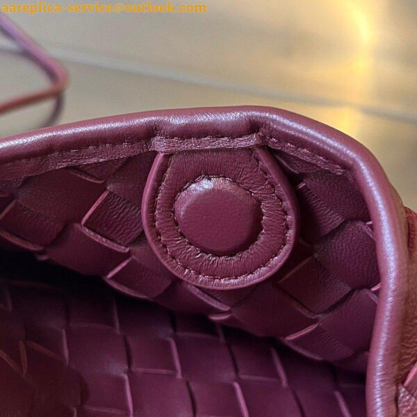 Replica Bottega Veneta Sardine Mini Bag In Barolo Intrecciato Lambskin 12