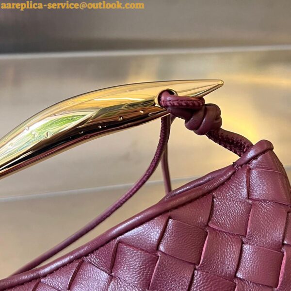 Replica Bottega Veneta Sardine Mini Bag In Barolo Intrecciato Lambskin 13