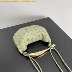 Replica Bottega Veneta Sardine Mini Bag in Travertine Intrecciato Lambskin 2