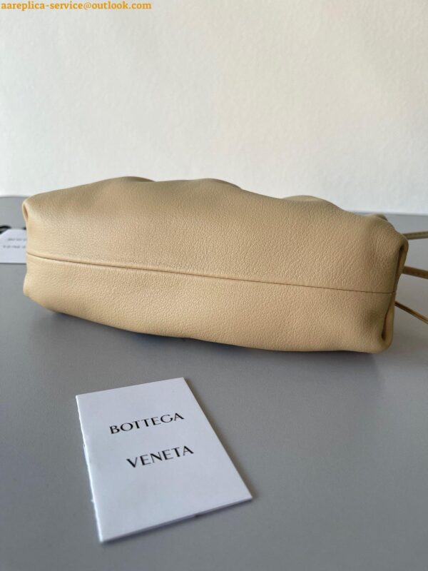 Replica Bottega Veneta Mini Pouch with Strap in Almond Calfskin 5