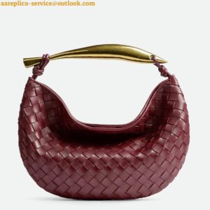 Replica Bottega Veneta Sardine Small Bag In Barolo Intrecciato Lambskin