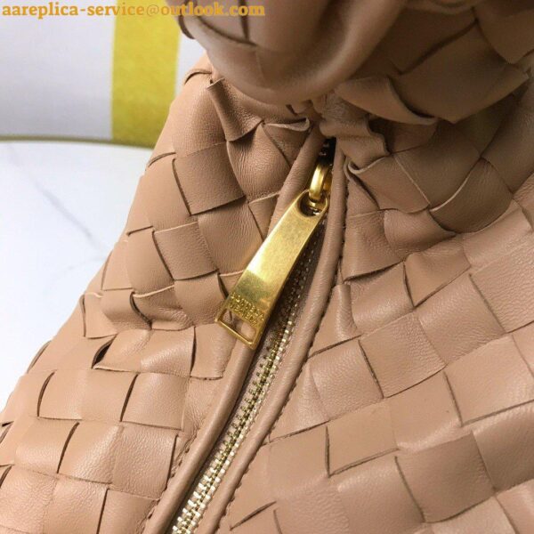 Replica Bottega Veneta BV Jodie Small Bag In Almond Intrecciato Lambskin 8