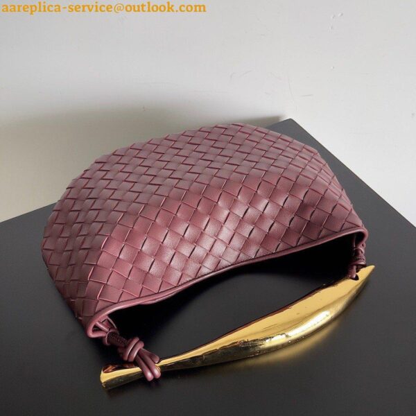 Replica Bottega Veneta Sardine Small Bag In Barolo Intrecciato Lambskin 7