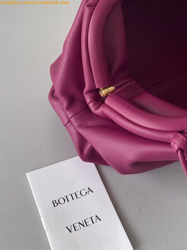 Replica Bottega Veneta Mini Pouch with Strap in Cinnabar Calfskin 6