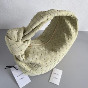 Replica Bottega Veneta BV Jodie Teen Bag In Lemon Suede Calfskin 2