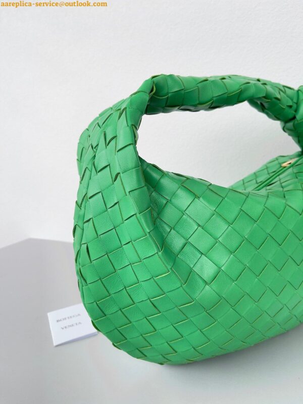 Replica Bottega Veneta BV Jodie Teen Bag In Parakeet Intrecciato Lambskin 5