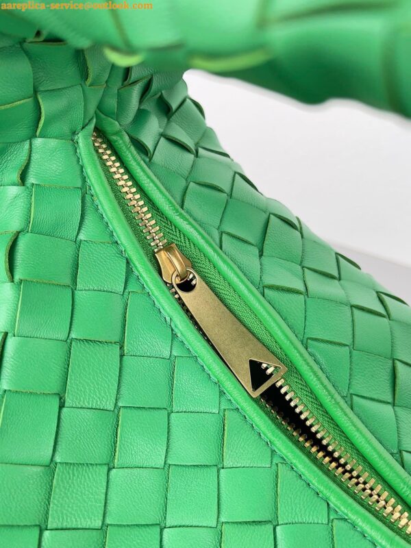 Replica Bottega Veneta BV Jodie Teen Bag In Parakeet Intrecciato Lambskin 9