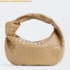 Replica Bottega Veneta BV Jodie Teen Bag In Porridge Suede Calfskin 2