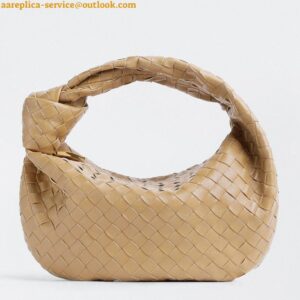 Replica Bottega Veneta BV Jodie Teen Bag In Porridge Intrecciato Lambskin