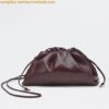 Replica Bottega Veneta Mini Pouch with Strap in Gold Metallic Lambskin